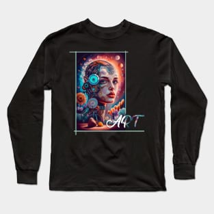 Digital Art ai Long Sleeve T-Shirt